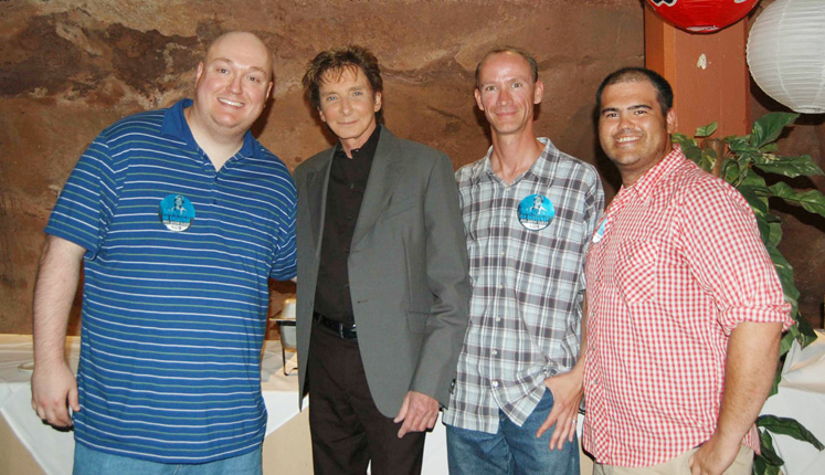  Barry Manilow performs at Red Rocks